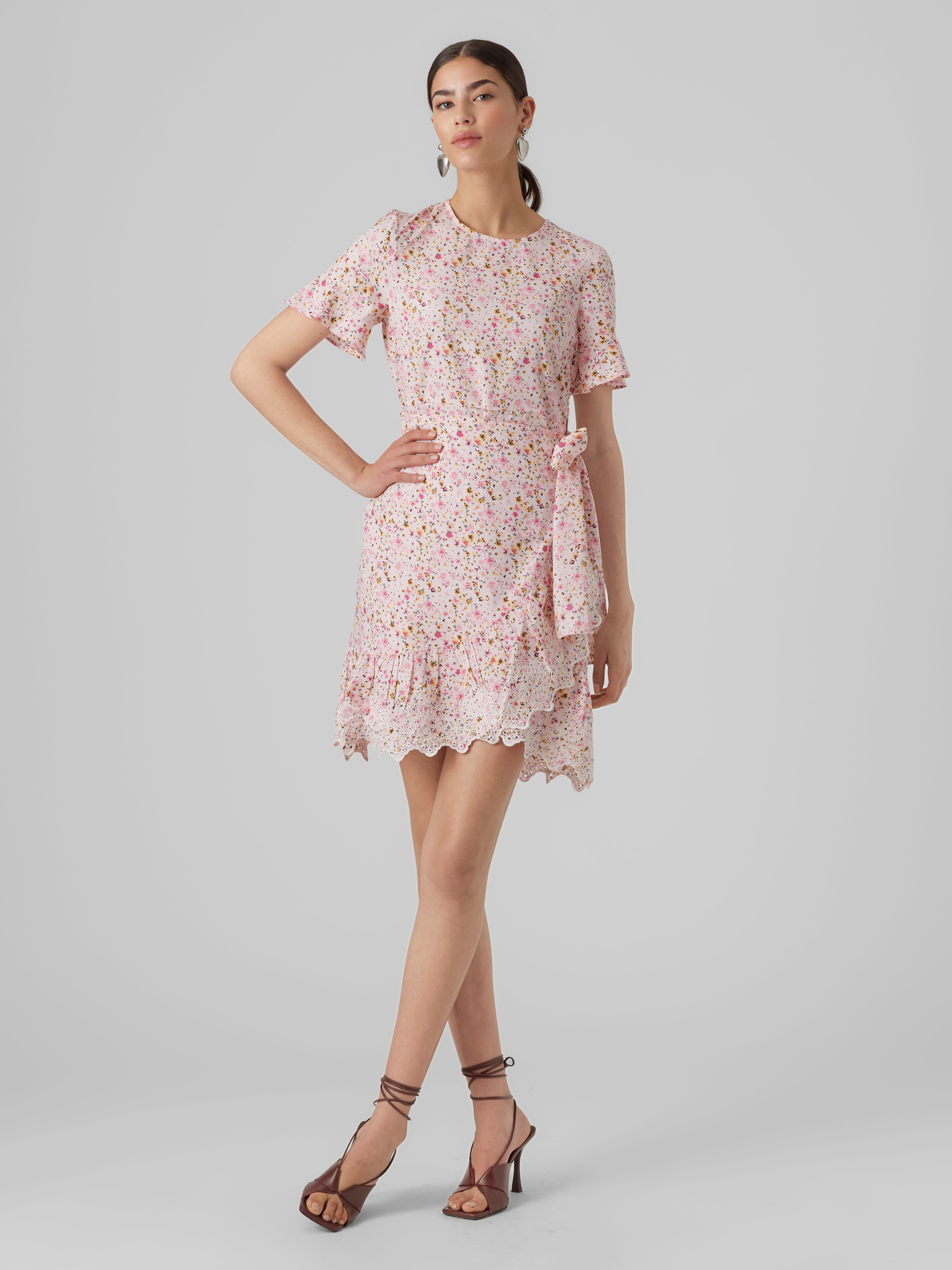 Vero moda kleid rosa Clearance